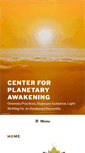 Mobile Screenshot of centerforplanetaryawakening.org